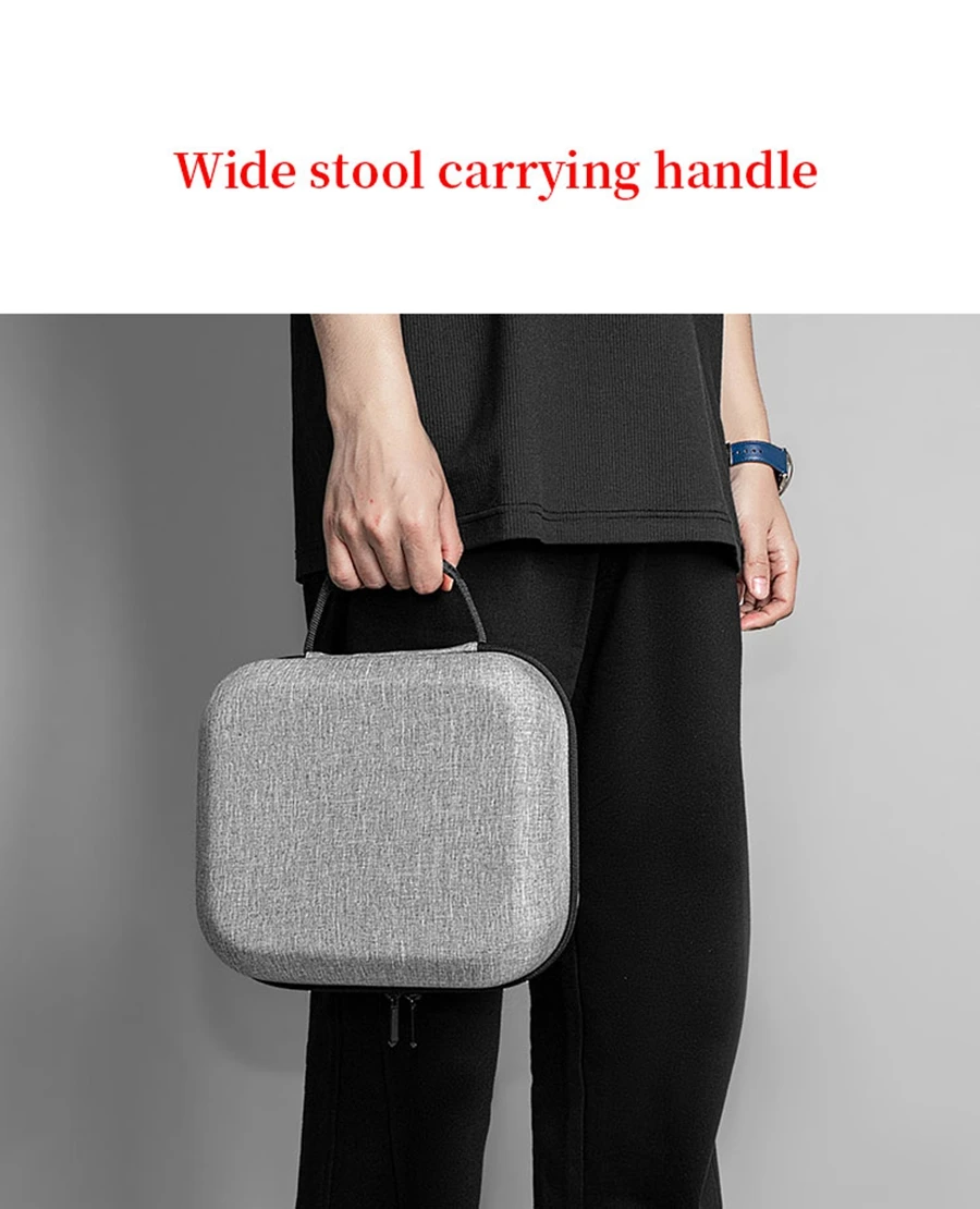 Hard EVA Speaker Storage Case for Soaiy SK2 Pro Speaker Microphone Protect Box Bluetooth Audio Portable Travel Carrying Bag