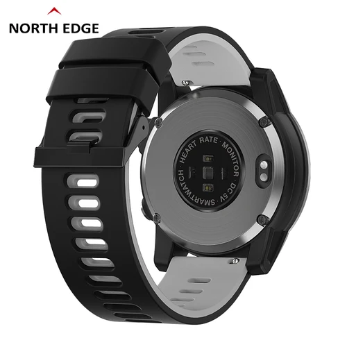 NORTH EDGE 2023 새로운 GPS 시계 남자 스포츠 스마트 워치 HD AMOLED 디스플레이 50M ATM 고도계 기압계 나침반 Smartwatch 2