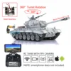 Henglong FPV 1/16 M26 RTR Radio Contol Tank 3838 With 360°Turret Rotation Upgrade Parts Gearbox Barrel Recoil 7.0 Version 5