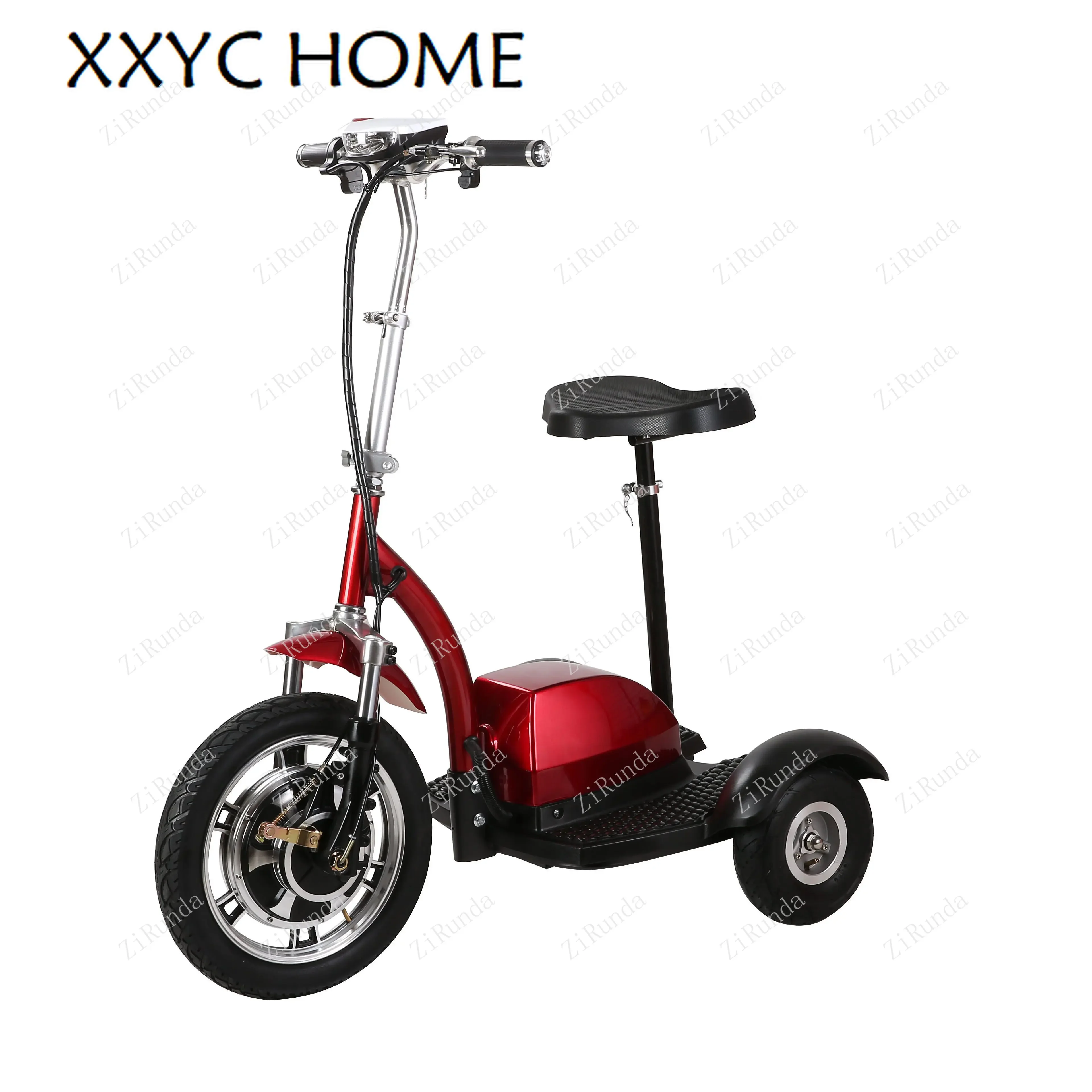 Y Electric Motorcycle Tricycle 3 Wheels For Adults Elderly Disabled Power Scooter