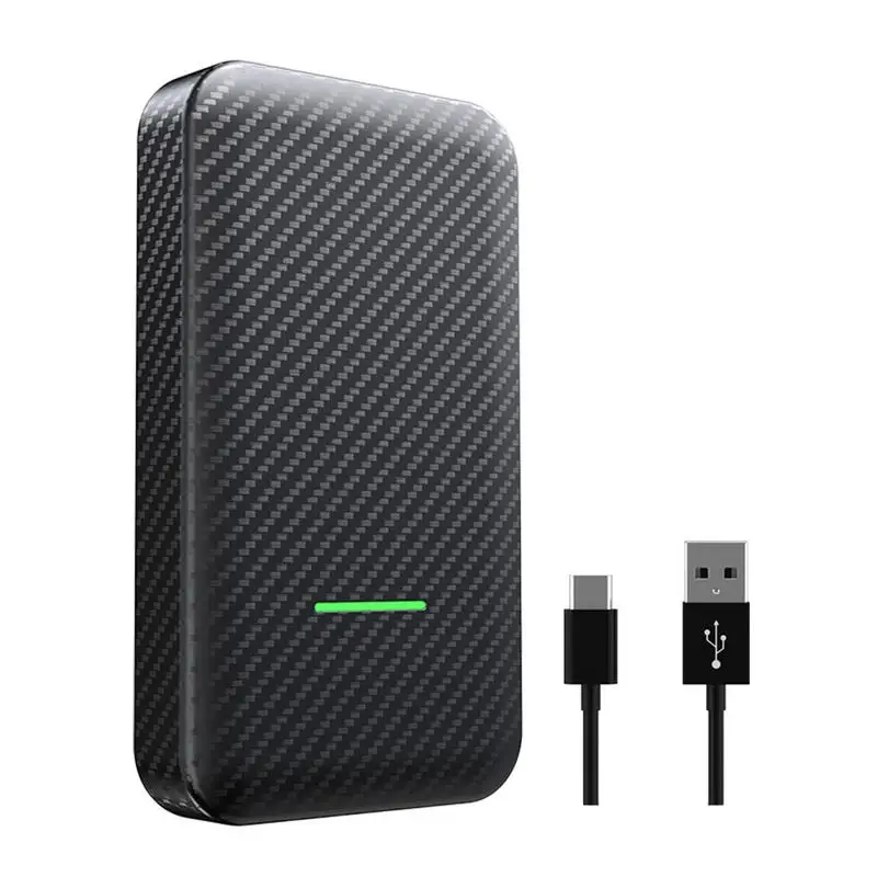 

Wireless Car Play Adapter Video Box Adapter Wireless Adapter For Car Play Wired To Wireless Car Play Multifunctional Auto Car