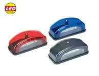 720407 Lampada Piastra Interna Led Nero 24V Universale Prostar Ps2