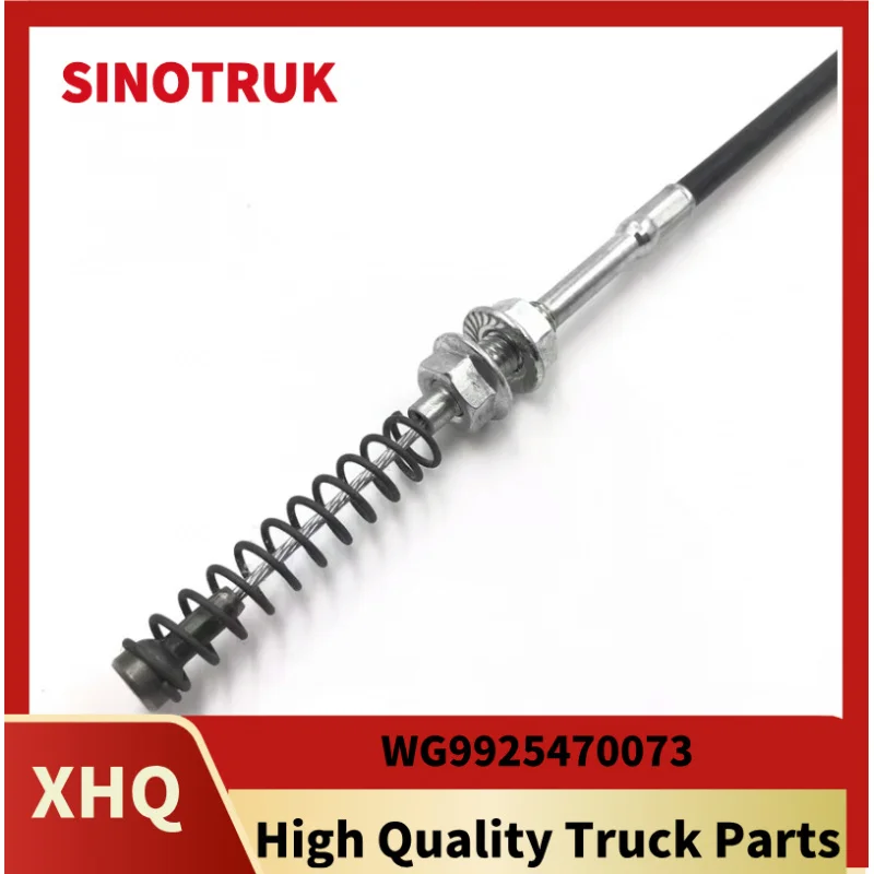 The Original Factory Cable Assembly WG 9925470073 for SINOTRUK HOWO A7 T7H Steering Wheel Adjustment Cab Lock Wire Rope Truck