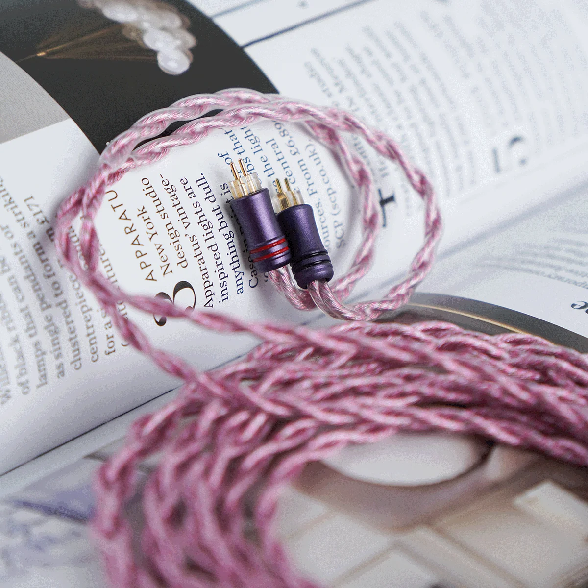 NICEHCK 5Asakura HiFi Earphone Upgrade Cable 5 Materials Mixed 