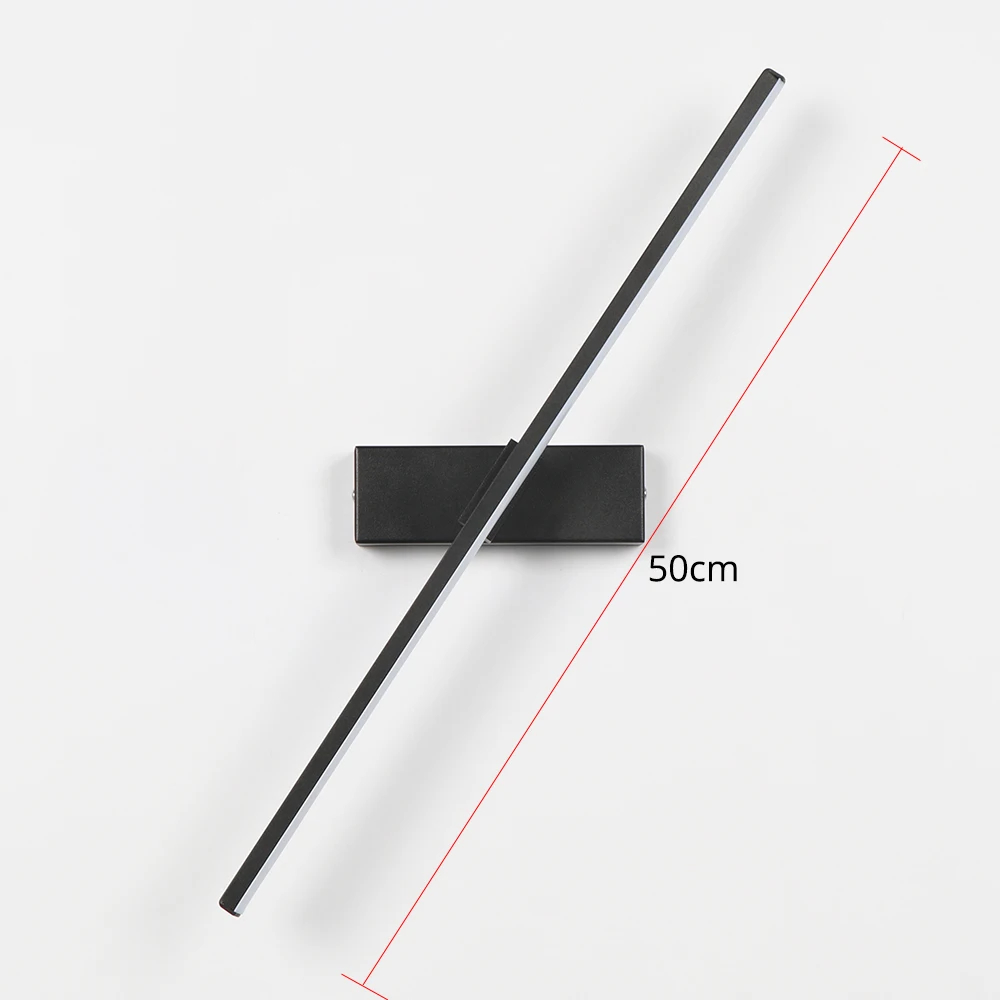 مصباح حائط بجانب السرير لغرفة النوم 330 ° تدوير قا...