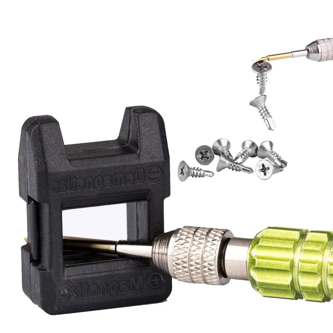 2pc-2-In-1-Demagnetizer-Magnetizer-Screwdriver-Tool-Porcelain ...