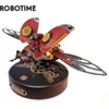 Robotime Rokr Scout Beetle MI02 ABS Metal Punk Style 3D Puzzle Gift for Boys Adults Easy Assembly Mechanical Design DIY Toys 1