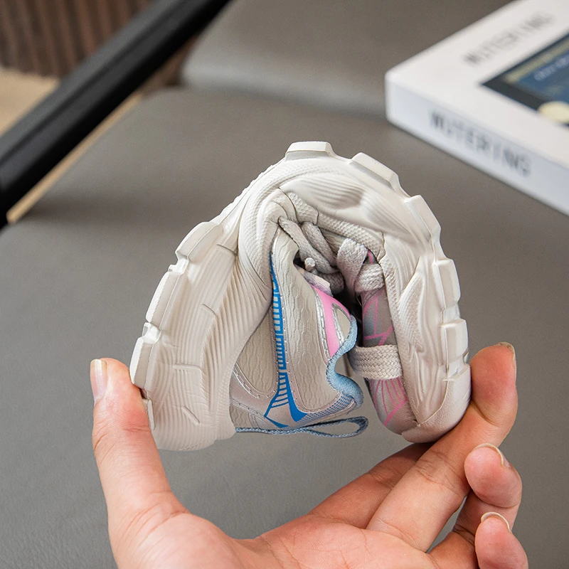 Kids Casual Platform Sneakers for School Sport