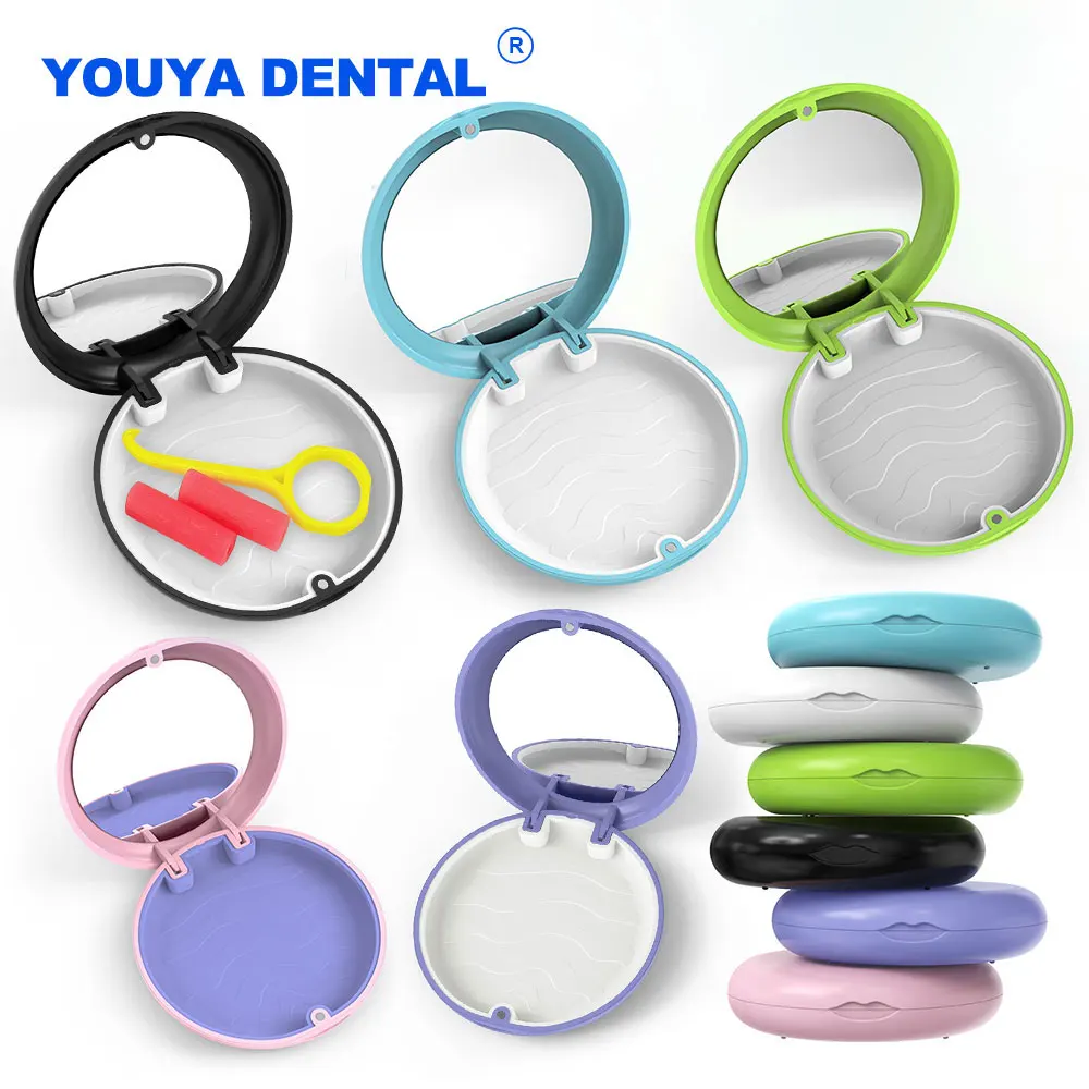 Scatola Di Immagazzinaggio Della Protesi Ortodontica Igiene Orale Apparecchio Per La Cura Dei Denti Allineatore Paradenti Fermo Bretelle Organizzatore