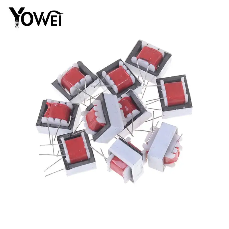 Double-wire Winding Audio Transformers 600:600 Ohm Europe 1:1 EI14 Isolation Transformer 10pcs
