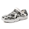 크록스 슬리퍼 Men Clogs 2023 Beach Sandals Summer Plus Big Size 47 48 Garden Shoes Clog Lightweight Hot Sale сандалии мужски 2