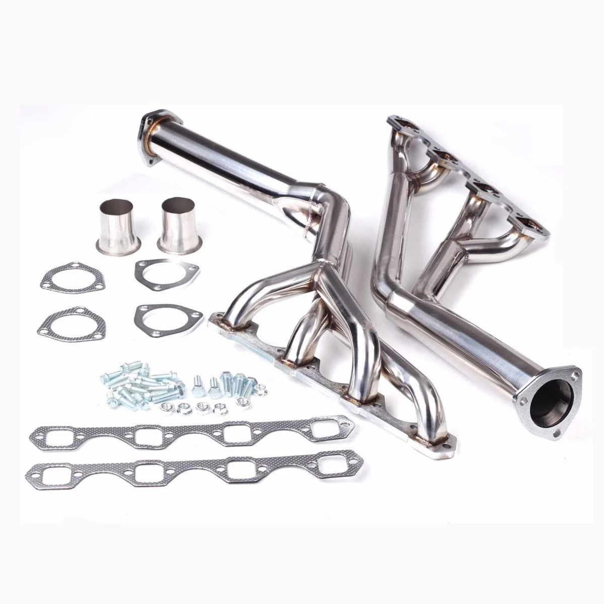 Triy Steel Ceramic Coated Exhaust Headers Small Block For Ford Mercury