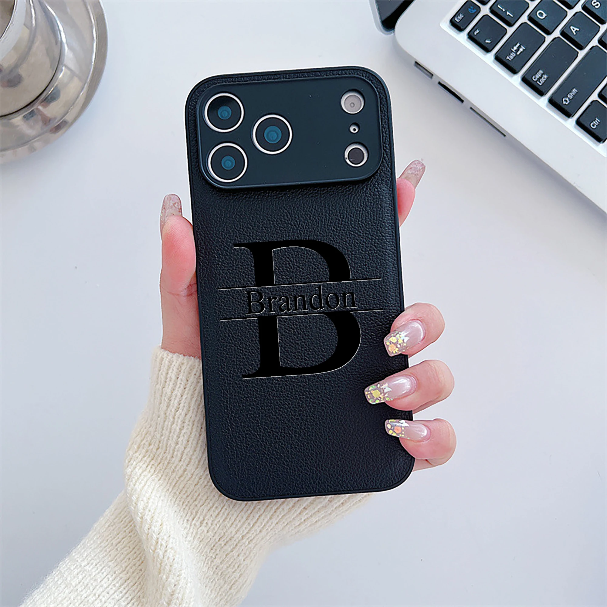 Custom Luxury Business Style Personalized Phone Case Compatible With Iphone thumbnail 7