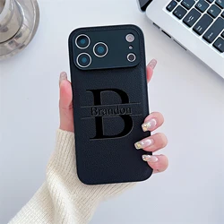 Premium Personalized Luxury Business Phone Case - iPhone 17 (Black)