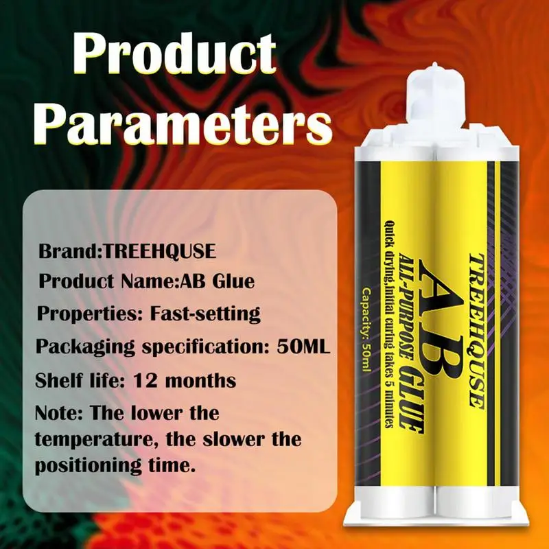 Metal Repair Glue 50ml Super Glue To Metal Waterproof Heavy Duty Strong Casting Welding Repair Adhesive For