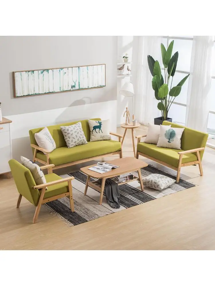Office sofa coffee table modern minimalist office reception to discuss the meeting business hotel sofa