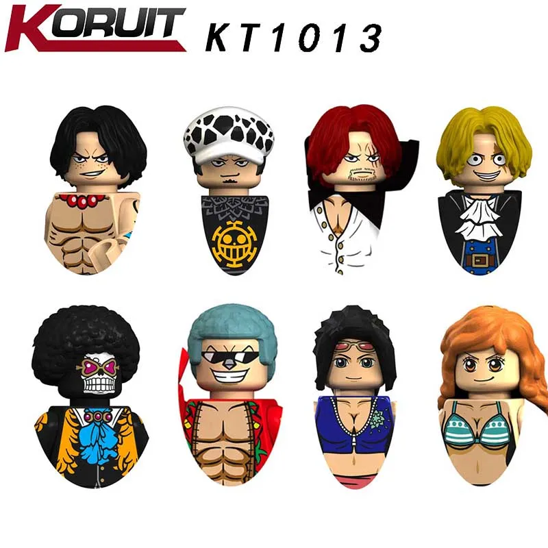 

KT1013 ONE PICE сборный конструктор, игрушки, экшн-фигурки аниме