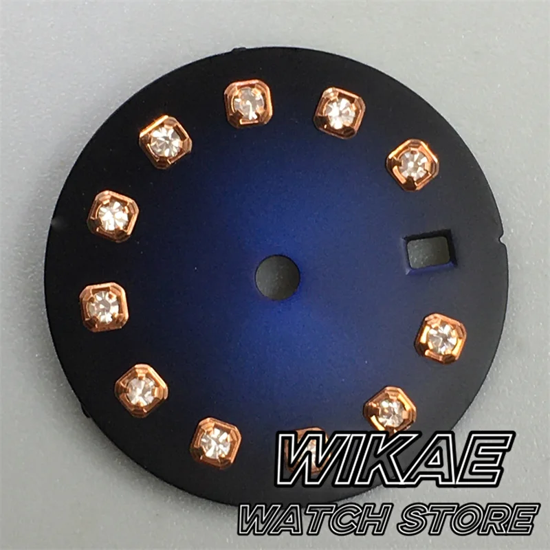 Sunburst White Mother of Pearl Watch Dial - Multi-Color Options for NH05 Movement Replacement Parts