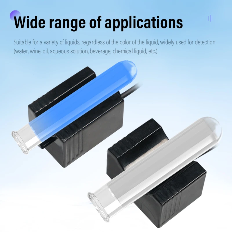 Pipeline liquid level sensor non-contact capacitive proximity switch detection liquid water level oil sensing control