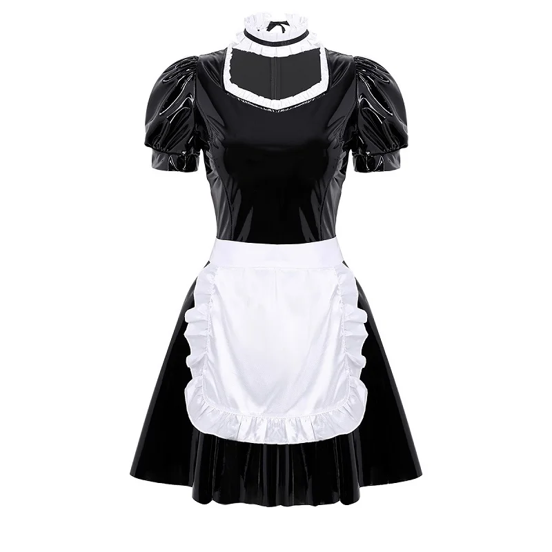 Cute Lolita Maid Costumes French Maid Dress Girls Woman Amine Man Cosplay Waitress Party Stage