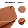 Decorative Square Tissue Box PU Leather Tissue Holder Facial Paper Organizer for Bathroom Modern Tissue Box Holder Kitchen 3