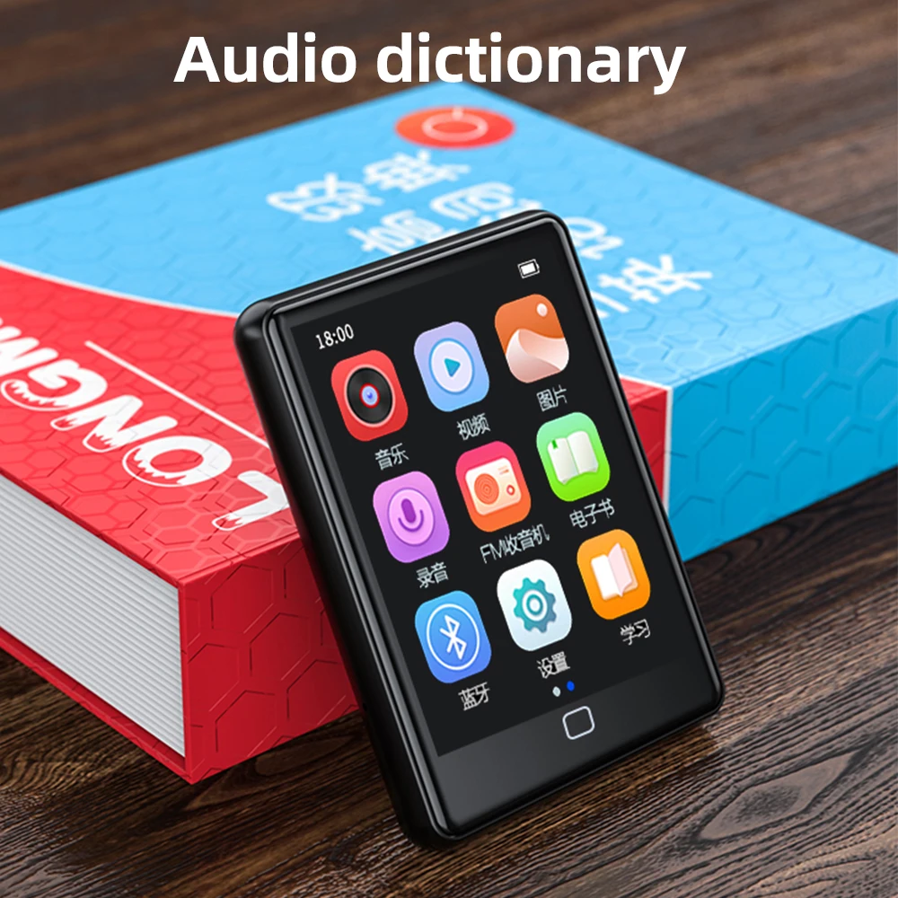 RUIZU M20 16G MP3 ÷̾  5.0 Ǯ ġ  Ŀ HiFi Ż ̴ ޴ ũ, FM   