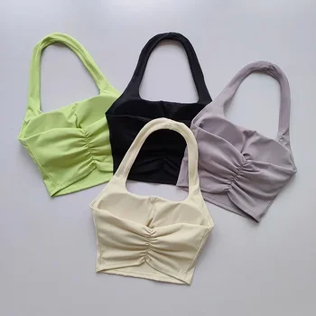 Fitness Bra Workout Tops Gym Fitness Sports Bras Sexy Athletic Sport Bra Women Backless Gym Yoga Crop Top 1