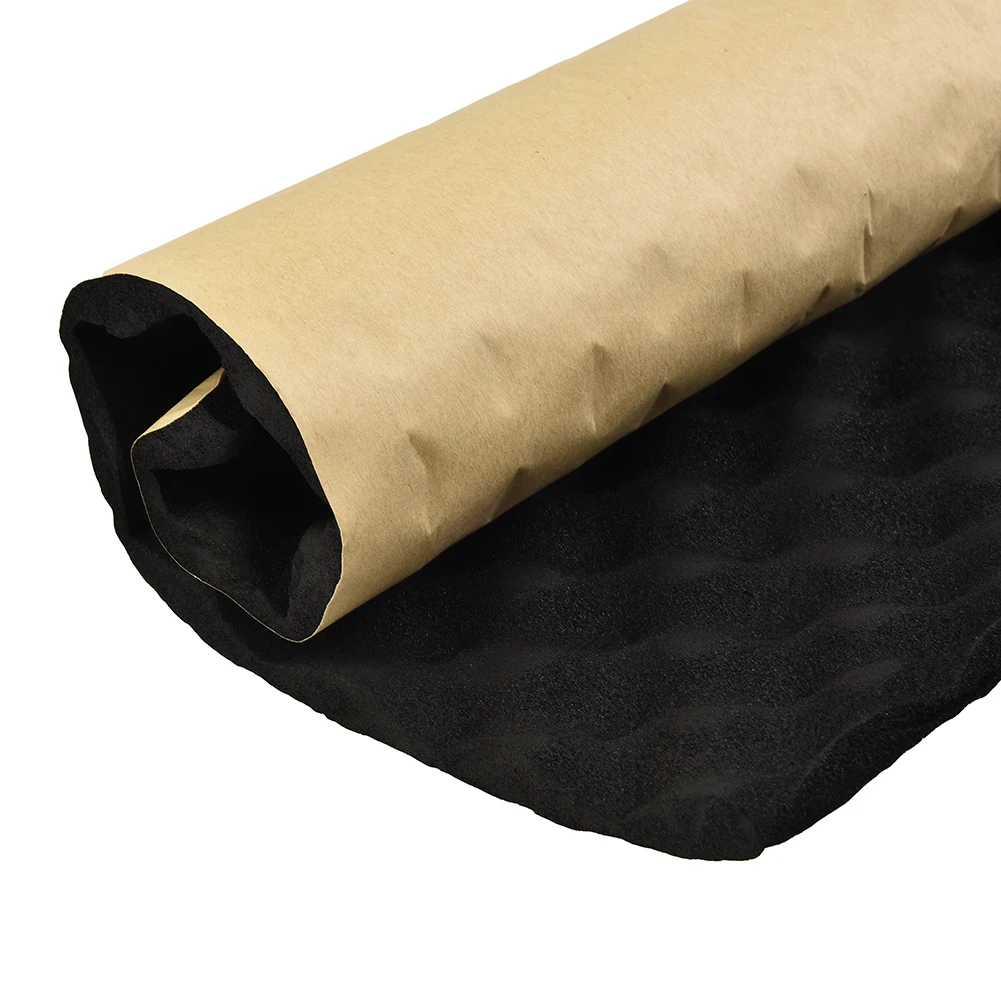 Soundproofing Foam Sound Absorbing Foam Sound Proofing Deadening Self Adhesive High Density Foam Cotton Egg Crate Acoustic Dampening Reducing Engine Noise Foam