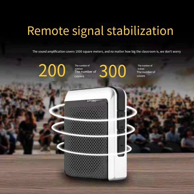 Wireless Microphone Wireless Voice Amplifier Voice Amplifier Handheld Megaphone 30W Professional Loudspeaker UHF Wireless Microphone Bluetooth Speaker Teacher School Tour Guide Yoga Meeting FM Radio Megaphone
