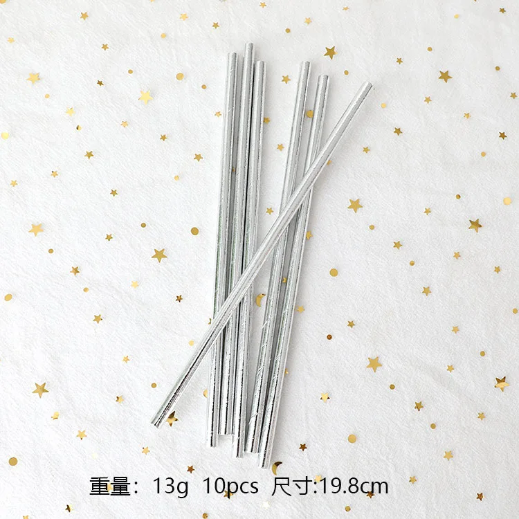 25 pcs paper straws