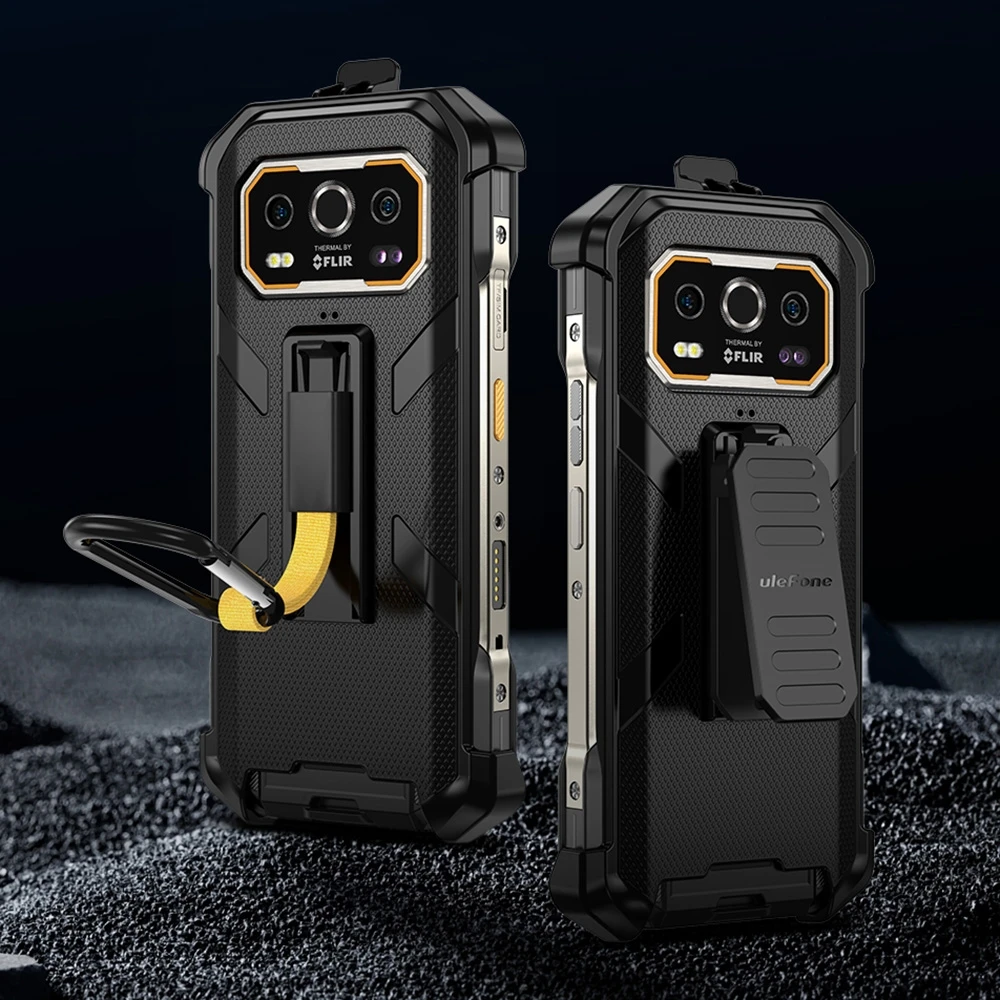 Durable Back Clip Phone Case with Carabiner