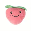 Plush Cat Toys Interactive Kicker Teeth Grinding Fruit Shaped Pet Toy for Kittens 4
