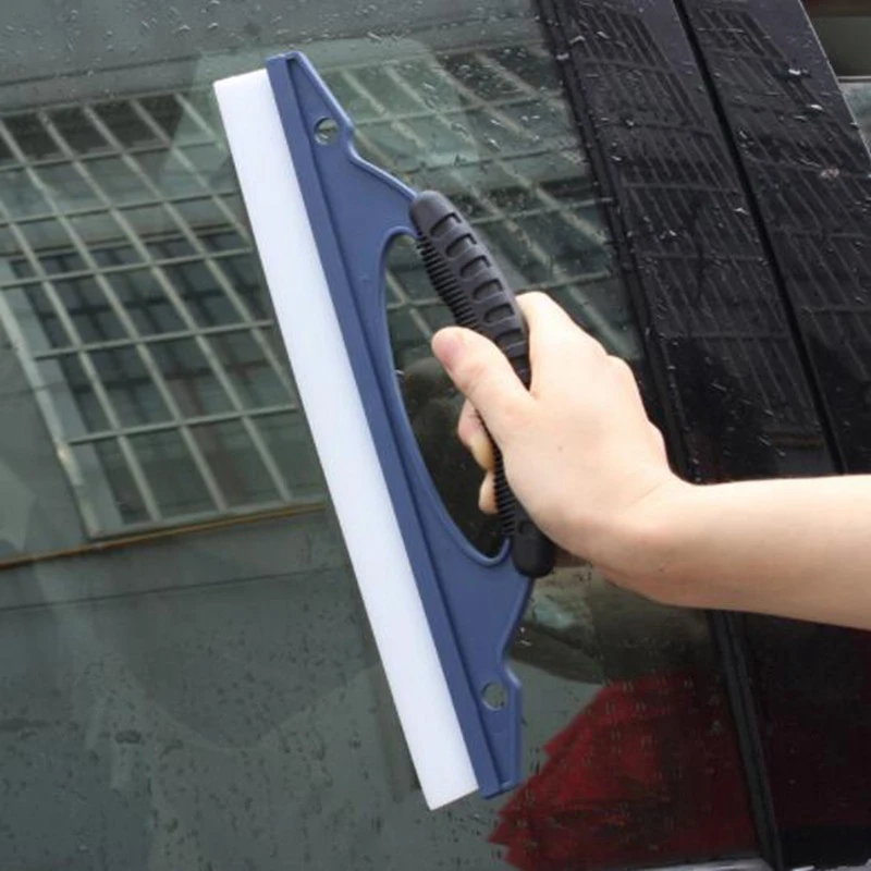 

Car Window Glass Wiper Auto Body Water Scraper Washing Clean Glass Drying Squeegee Soft Silicone Board Tools Car Accessories