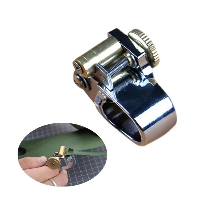 0-14mm 가죽 스트립 커터 휴대용 수동 가죽 절단기 DIY 가죽 공예 생산 절단 및 분할 도구