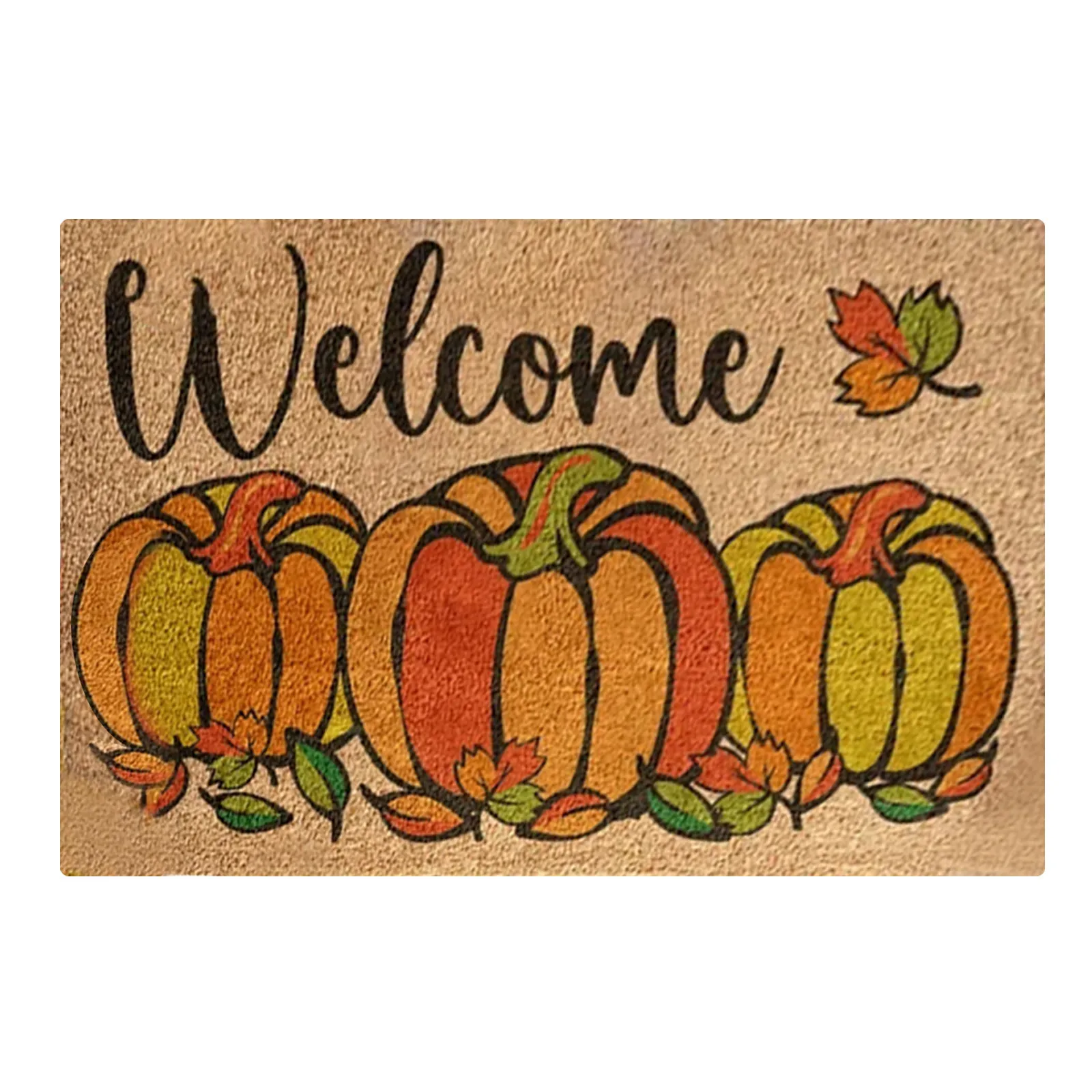 

Cartoon Bathroom Kitchen Floor Mat Welcome Thanksgiving Fall Home Front Door Mat Doormat Halloween Floor Mats For Living Rooms