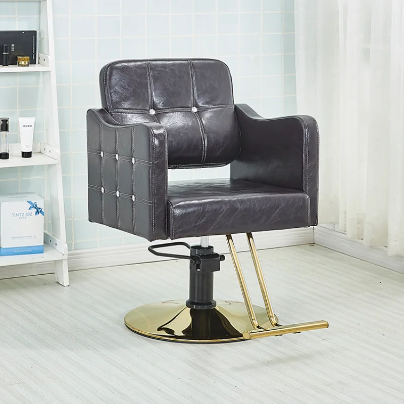 Cosmetic Salon Barber Chairs Hairdresser Shampoo Modern Beauty Barber Chairs Swivel Luxury Chaise Barbier Salon Furniture SR50SF manicure barbershop barber chairs swivel hairdressing shampoo bed barber chairs facial working silla barberia luxury furniture