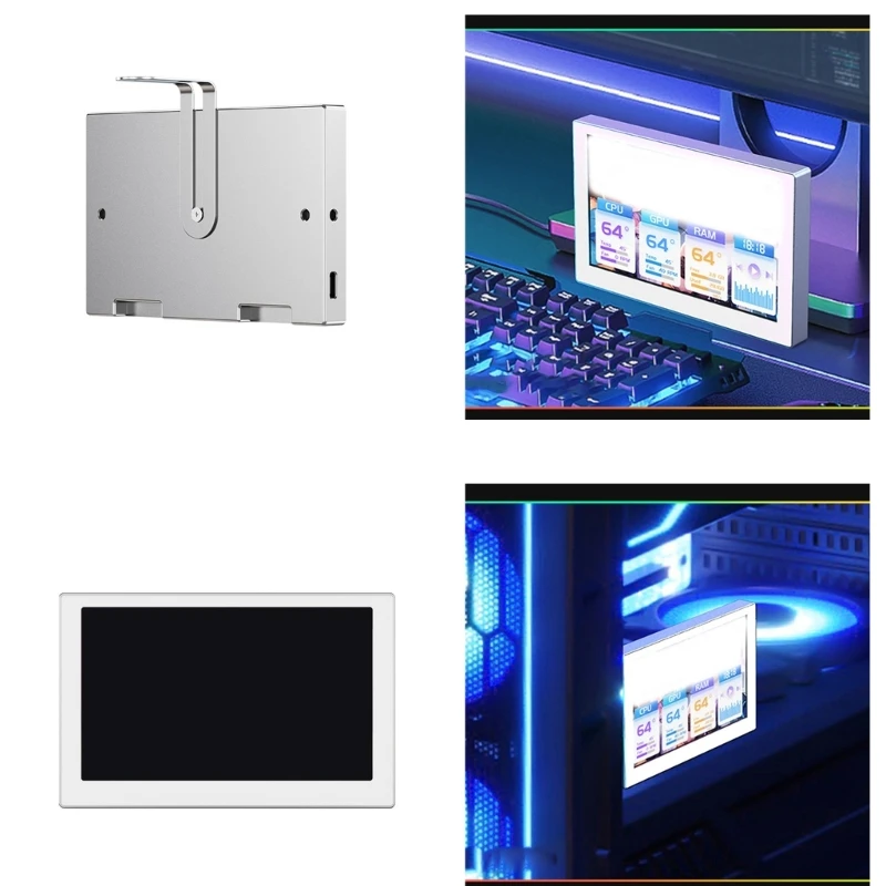 Schermo Secondario Ips Tipo C Schermo Secondario Ips Tipo C Display Multi Tema Usb Mini Computer Hdd Monitor Per Computer