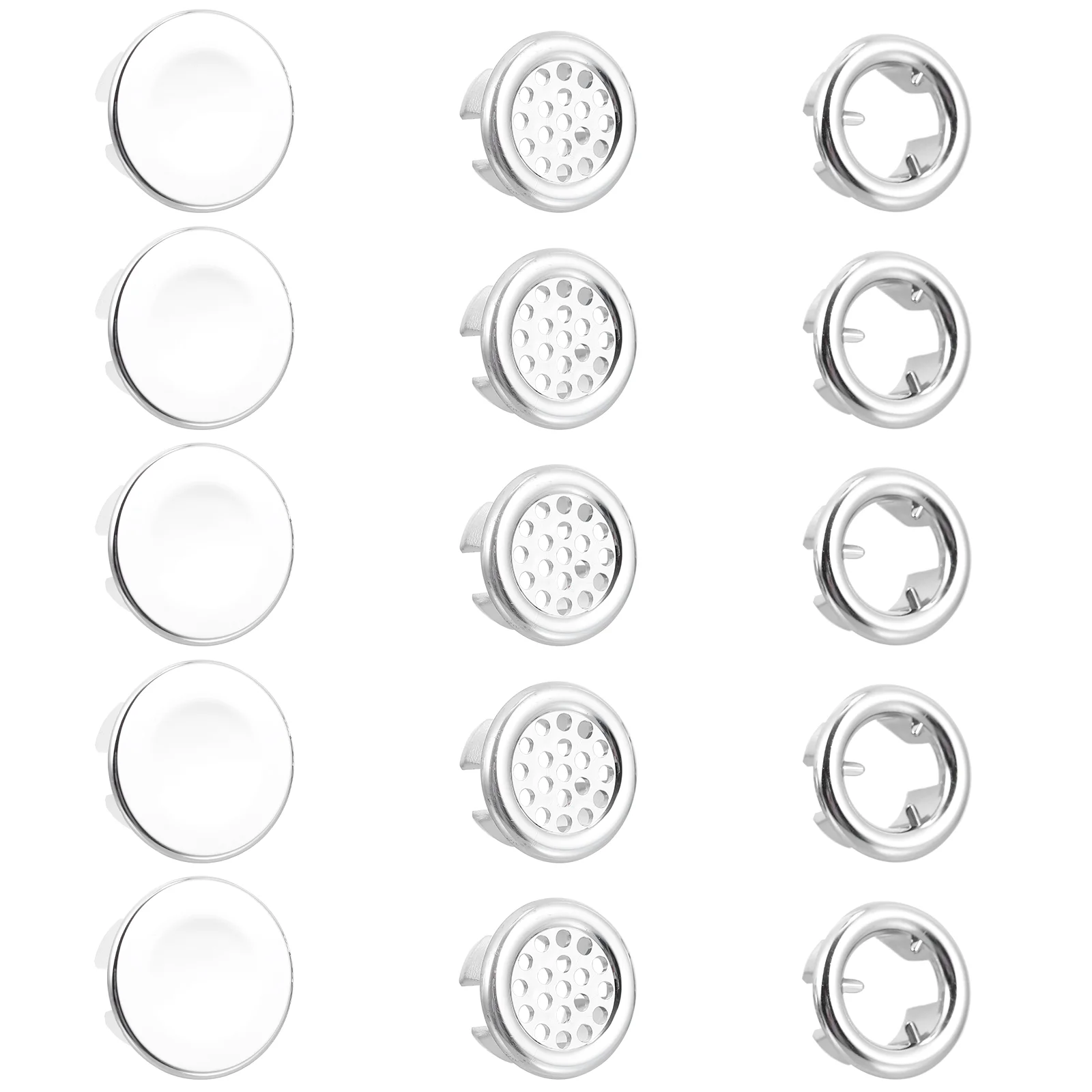 

Bathtub Sink Ring Overflow Drain Cap Covers Round Insert Wash Basin Overflow Hole Bathroom Accessories