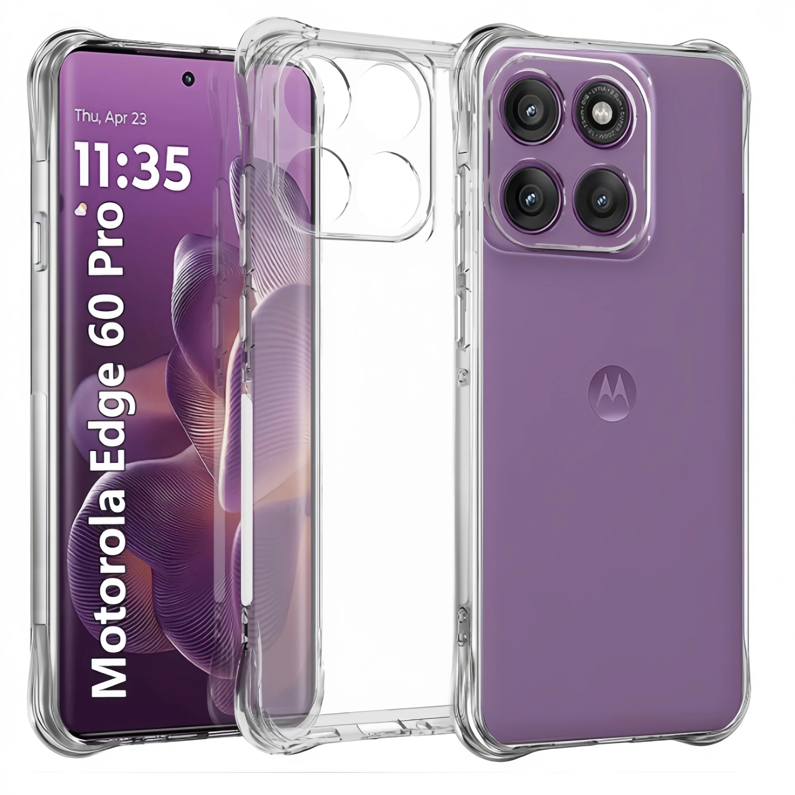 Durable Transparent TPU Shockproof Phone Case