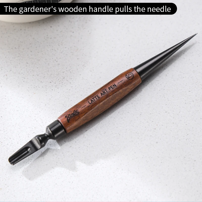 إبر قهوة ستانلس ستيل فاخرة لتزيين القهوة-من بينكو