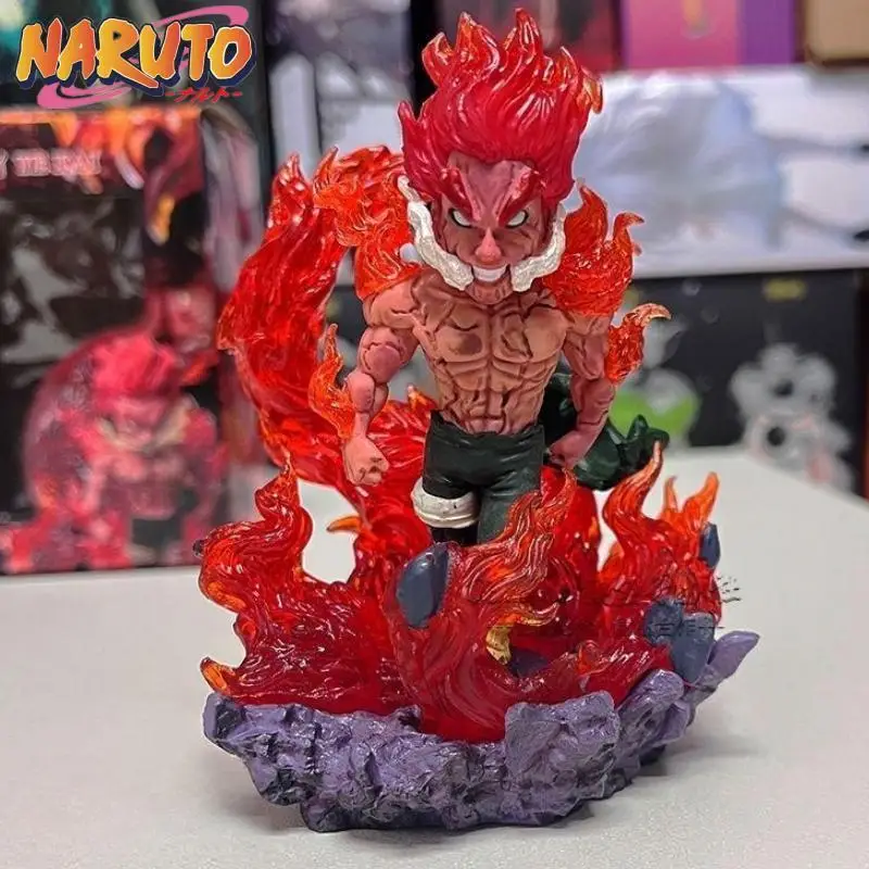 

10CM Naruto Anime Maitkai Battle Night Kai Figure Action Character Model Pvc Luminescent Collectible Model Decorations Toy Gifts