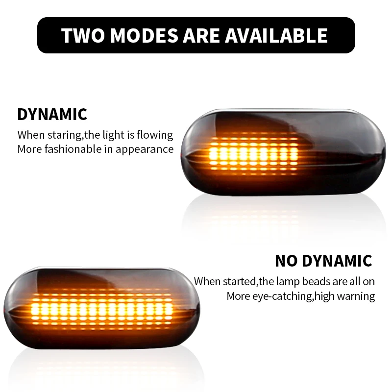 LED Dynamic Side Marker Light Turn Signal Light For SEAT Ibiza 6L 2002-2008 Cordoba Toledo Leon MK1 MK2 1996-2006 2pcs