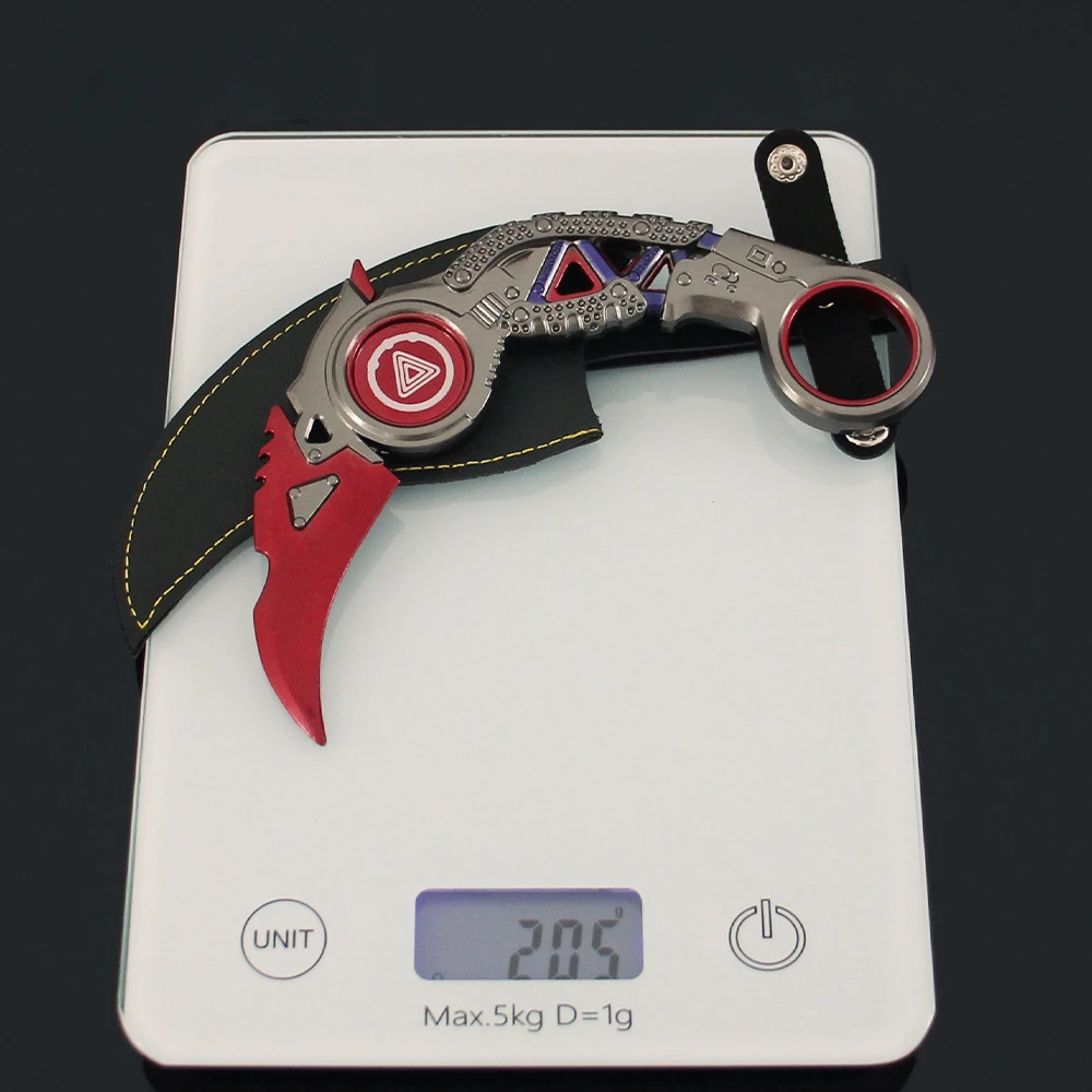 APEX Heirloom Weapon Raptor Claw Knife Upgrade Model Outdoor Training Knife with Holster 16cm
