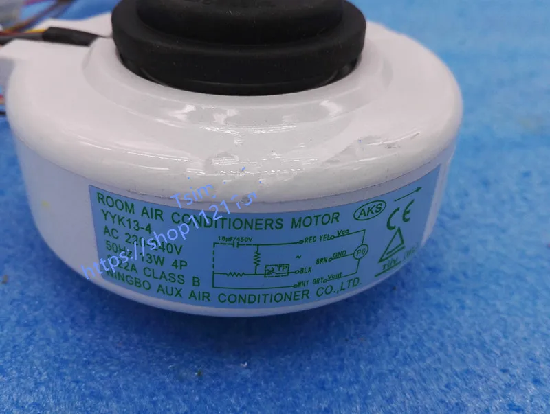 1PCS for air conditioner motor YYK13-4 Fan motor good working