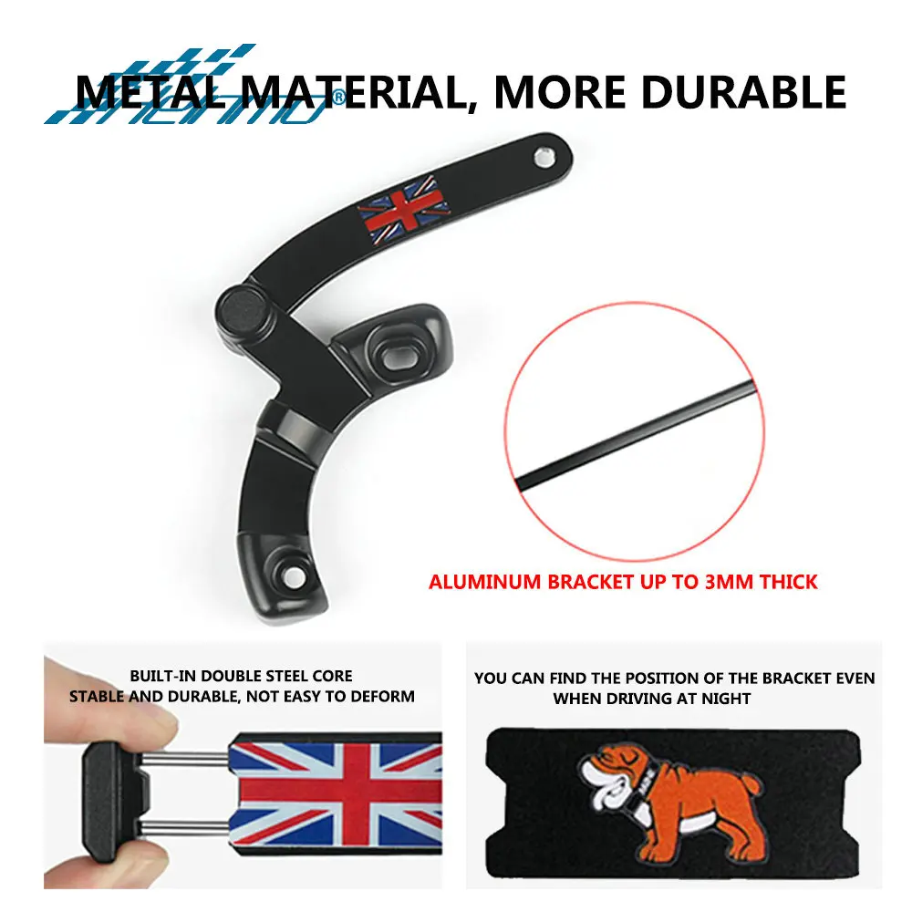Vehicle Accessories Cell Mobile Phone Holder Fold Bracket For MINI Cooper Countryman F60 F55 F56 Clubman F54 LCD Tachometer