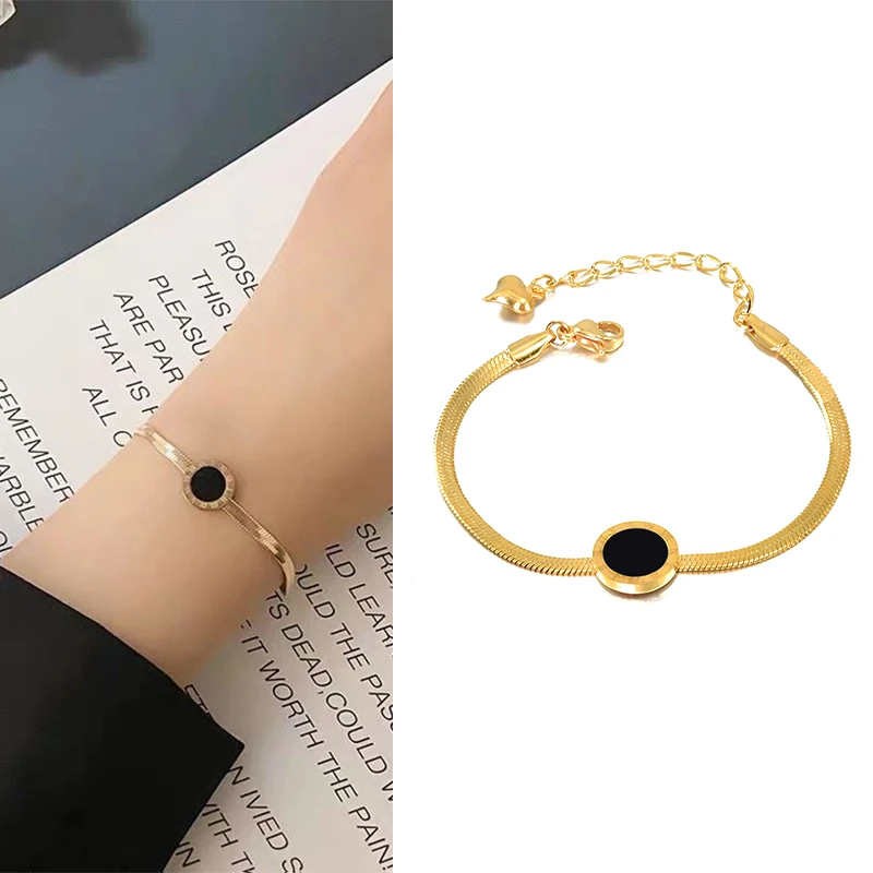 2022 Classic Bracelets For Women Gold Color Original Brand Bracelet