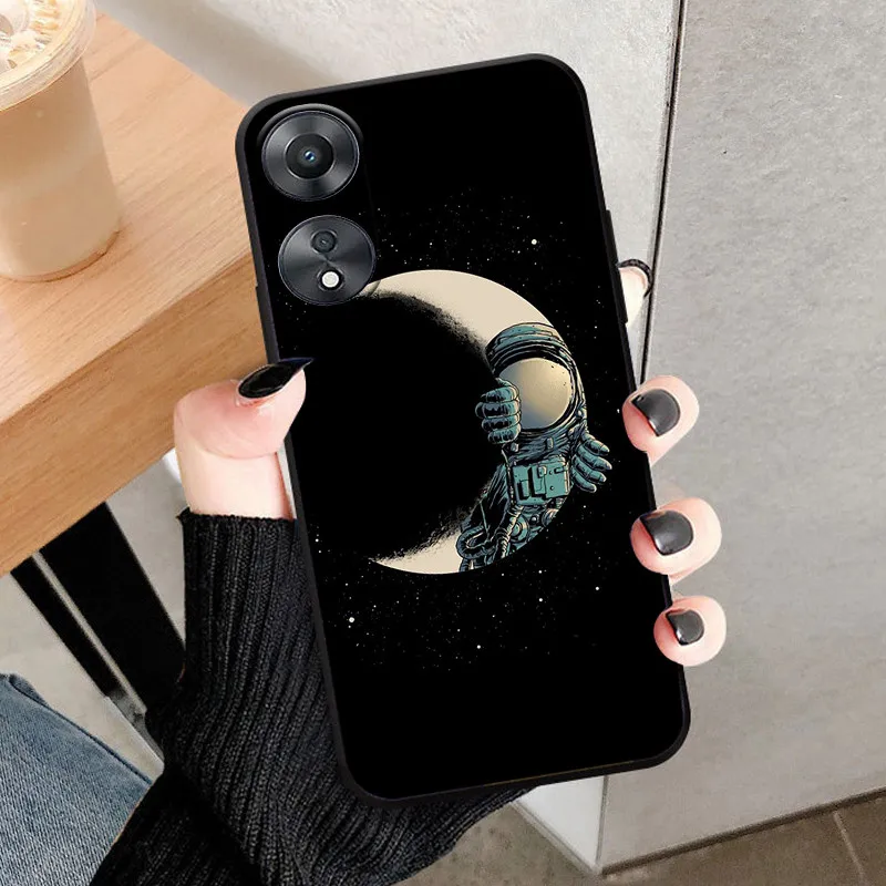 Sleek Black Soft Silicone TPU Protective Phone Case - Shockproof Bumper Cover