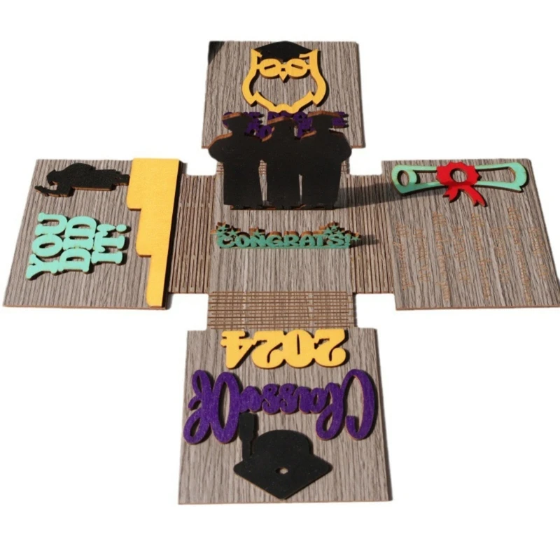 

Customizable Graduation Hat Box, Special Gift Funny Desk Sign