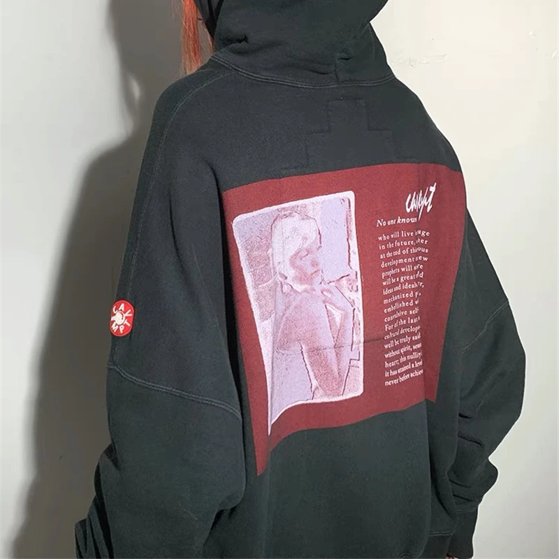 

2023 Anime Batik CAVEMPT C.E Hoodie Men Woman Embroidered Oil Painting Article Printed CAV EMPT Hooded Harajuku Sweatshirt