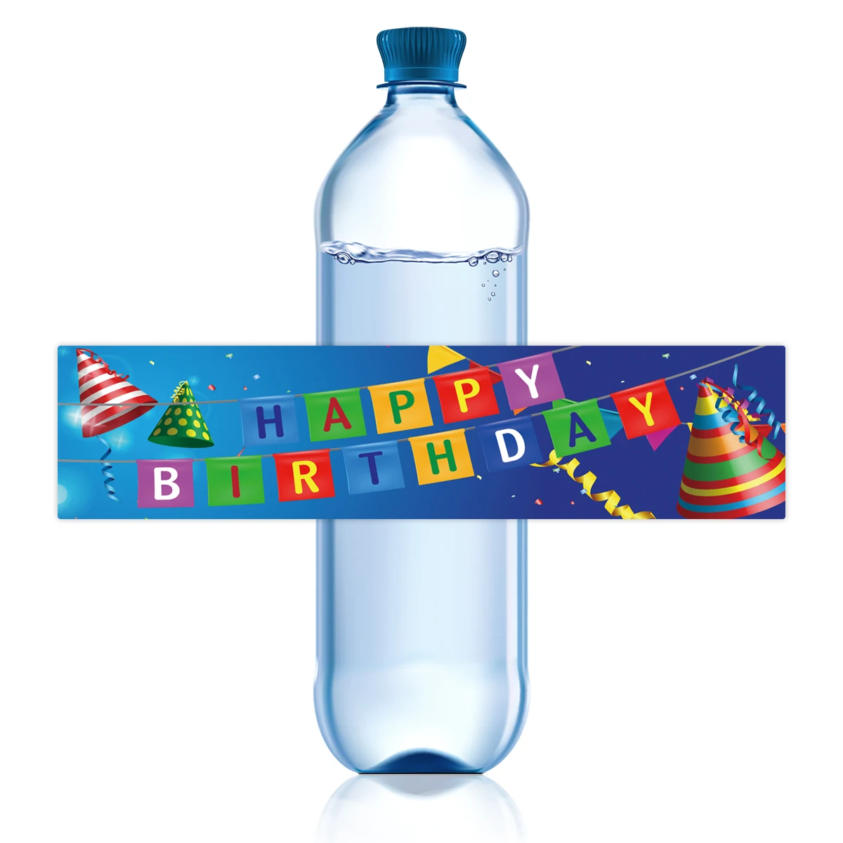 

20PCS/Pack Water Bottle Stickers, Personalized Labels Suitable For Birthday Party Decoration, Birthday Bottle Gift Stickers